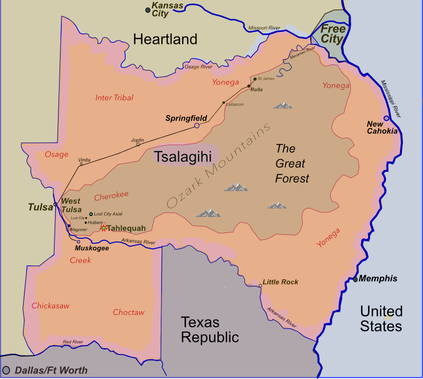 Map of Tsalagihi